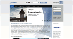 Desktop Screenshot of innovationdays.hunkeler.ch
