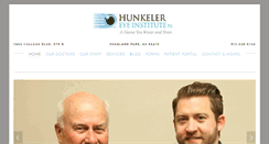 Desktop Screenshot of hunkeler.com